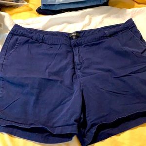 Navy shorts